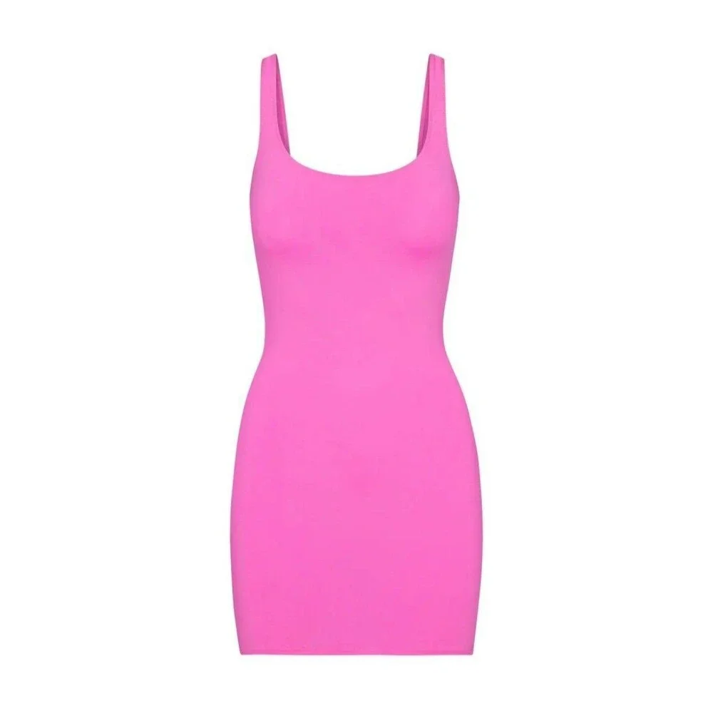 Skims SWIM TANK DRESS Taffy